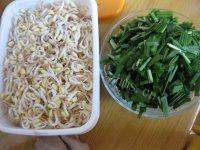 常吃不腻的韭菜炒豆芽做法图解1)