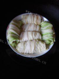 蒸白菜包做法图解8)