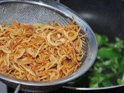 美味的青椒银鱼做法图解5)
