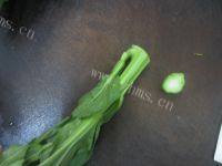 最爱的蒜蓉菜心做法图解3)