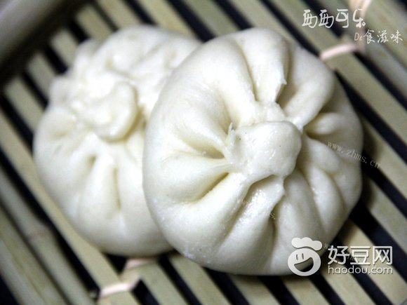 芸豆鸡蛋素包子