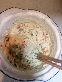自制萝卜煎饼做法图解3)