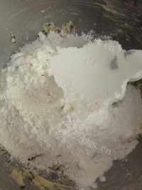 自制黑芝麻饼干做法图解7)