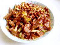 家常菜葱爆羊肉