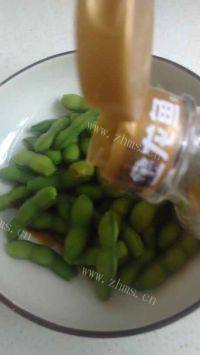 下酒菜盐水毛豆做法图解6)