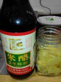 诱人的醋泡姜做法图解5)