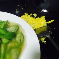 五味俱全的丝瓜炒鸡蛋做法图解8)