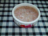 美味的香菇排骨粥