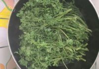 家常菜蒜蓉香菜做法图解2)