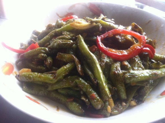 美味营养的干煸长豆角
