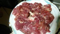 家常菜青椒炒肉片做法图解1)