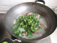 营养的花蛤莴苣叶汤的做法图解七