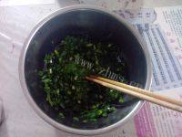懒人版韭菜鸡蛋饼做法图解4)