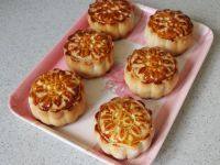 简单方便广式豆沙月饼