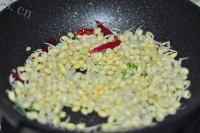 家庭版黄豆芽炒粉条做法图解3)