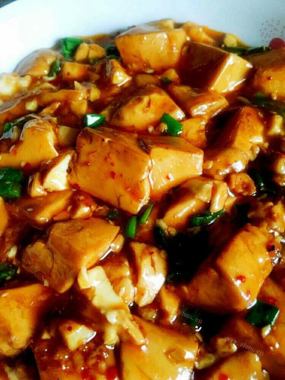 热腾腾的麻婆豆腐
