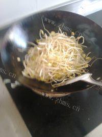 甘脆的清炒豆芽做法图解3)