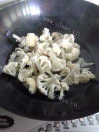 家常菜蚝油花菜做法图解3)