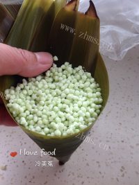 好吃的水晶西米紫薯粽#新鲜做法图解13)