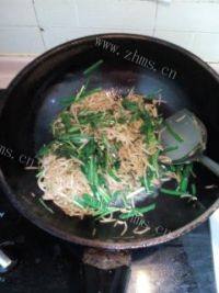 自制韭菜炒豆芽