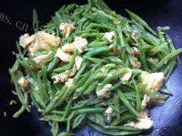 家常菜豆角炒鸡蛋