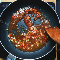 爽口的茄汁西葫芦肉饼做法图解14)