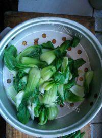 家常菜香菇油菜做法图解2)
