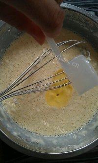 自己做的香蕉软饼做法图解4)