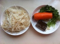 家常菜凉拌金针菇做法图解1)