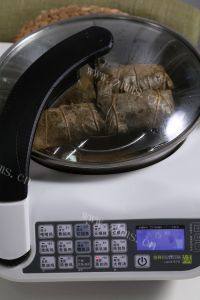 美味的荷叶饭做法图解5)