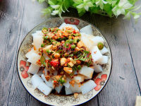 美味的凉拌凉粉做法图解14)