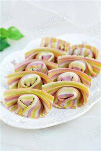 自己做的彩虹馄饨