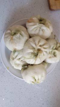 好吃的鸡毛菜肉包做法图解8)