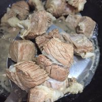 DIY西红柿炖牛腩做法图解5)