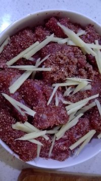 家常菜粉蒸排骨做法图解6)