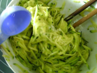 美味清新南瓜软饼做法图解5)