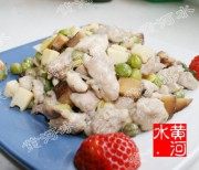 诱人的油爆鹌鹑脯