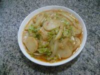 家常菜大白菜炒年糕