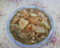 色泽不错的冬瓜烧肉