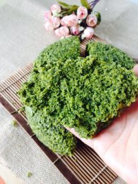 美味菠菜玉米面发糕做法图解8)