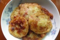 自己做的土豆鸡蛋饼