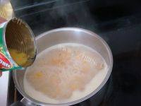 美味的玉米蛋花羹做法图解6)