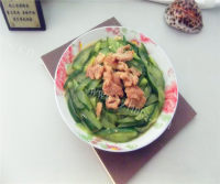 家常菜肉片炒黄瓜