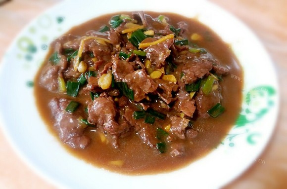 营养丰富的炒牛肉