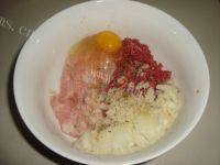 「自制」牛肉饼做法图解2)