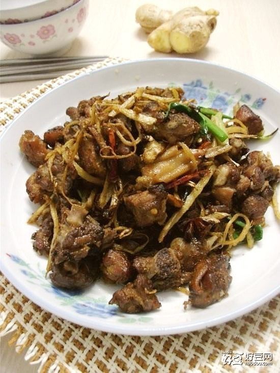 姜丝鸭