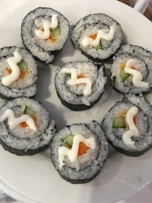 好吃的自制寿司
