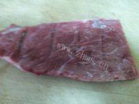 家常菜茭白炒牛肉做法图解1)