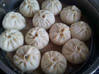 好吃的白菜牛肉包子做法图解13)