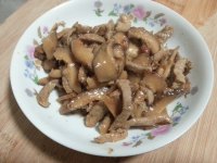 家常菜香菇炒肉